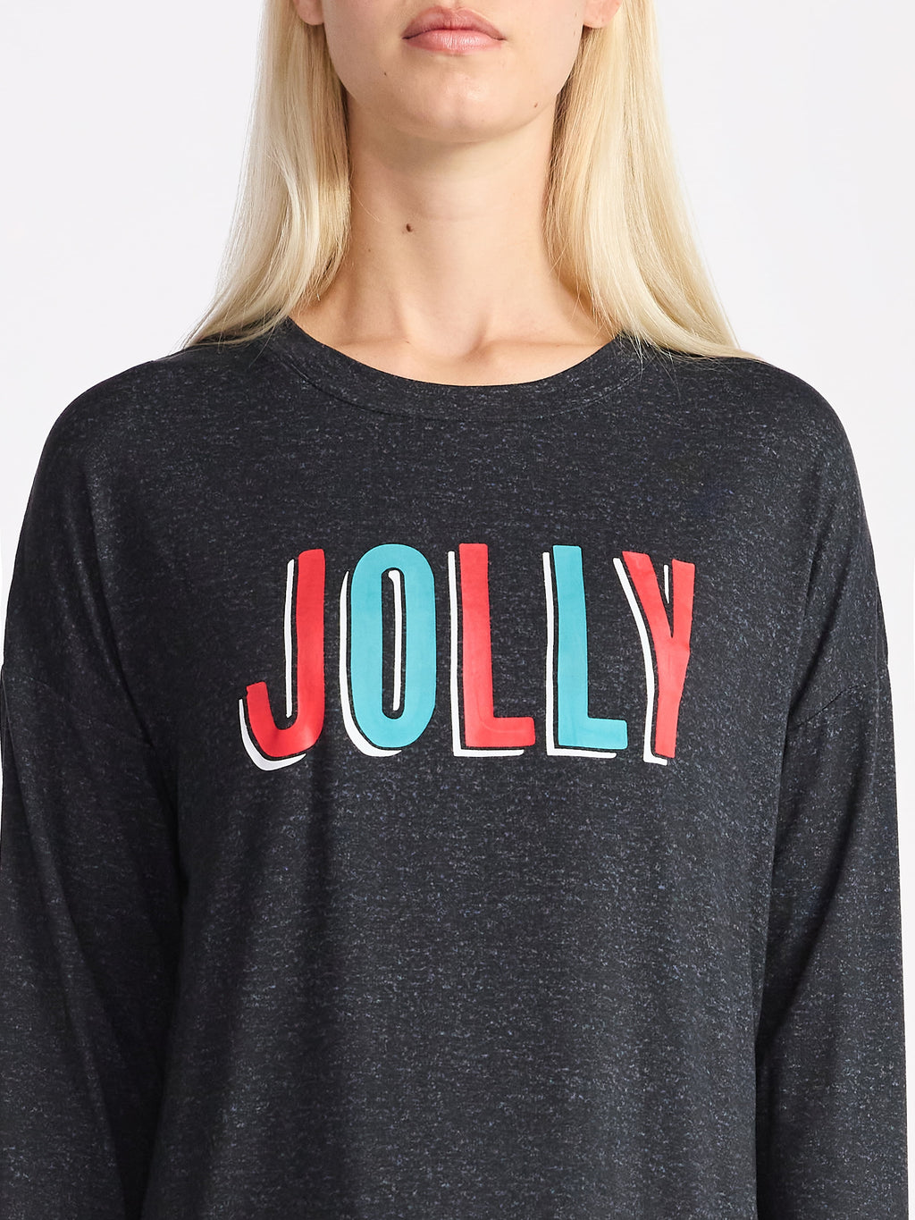 Jaclyn Women's and Women's Plus Holiday Graphic Sleep Tee and Jogger Pants Pajama Set, 2-Piece, Sizes XS-3X