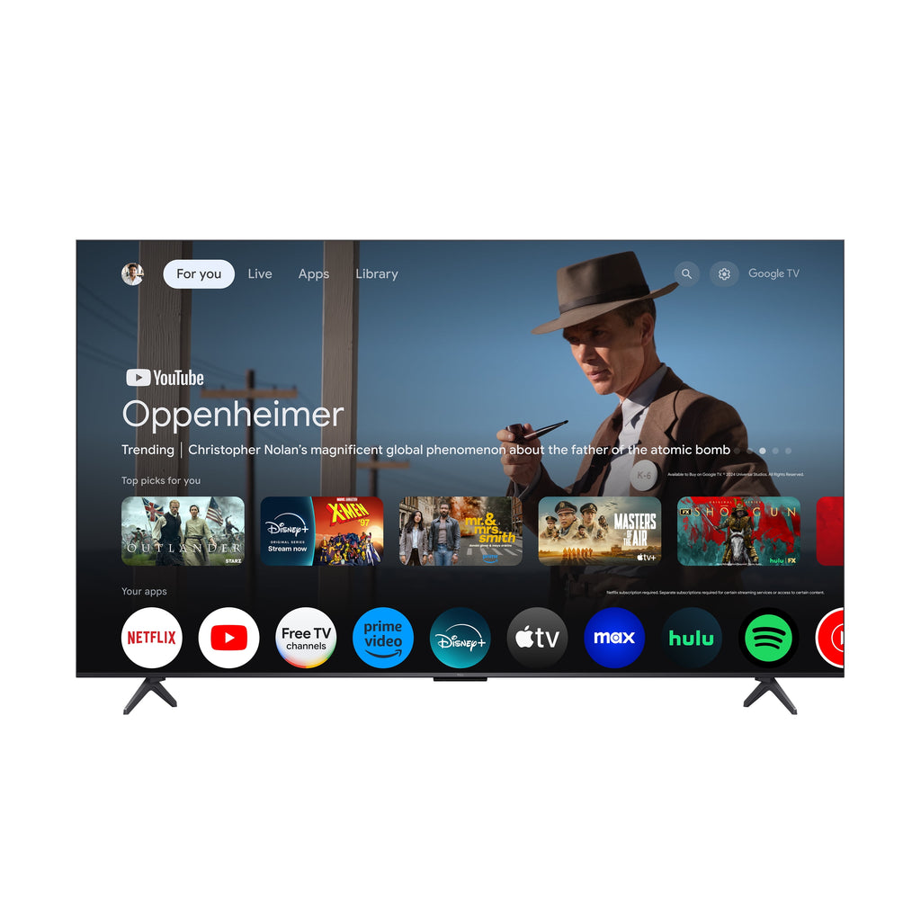 TCL 55" QM6K Series QD-Mini LED QLED 4K UHD Smart TV with Google TV (NEW 2025) 55QM6K