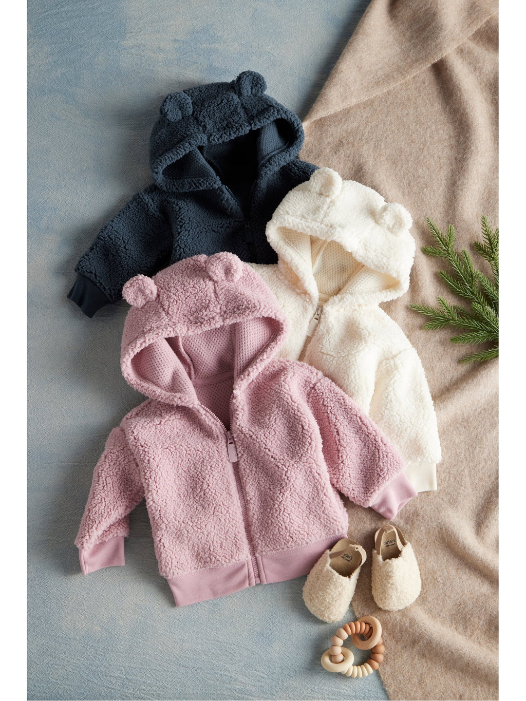 Carter's Child of Mine Baby Fleece Cardigan, Sizes Newborn-24 Months