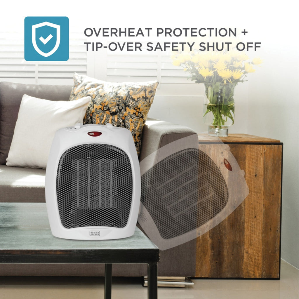 Black+Decker Portable Ceramic 1500W Space Heater