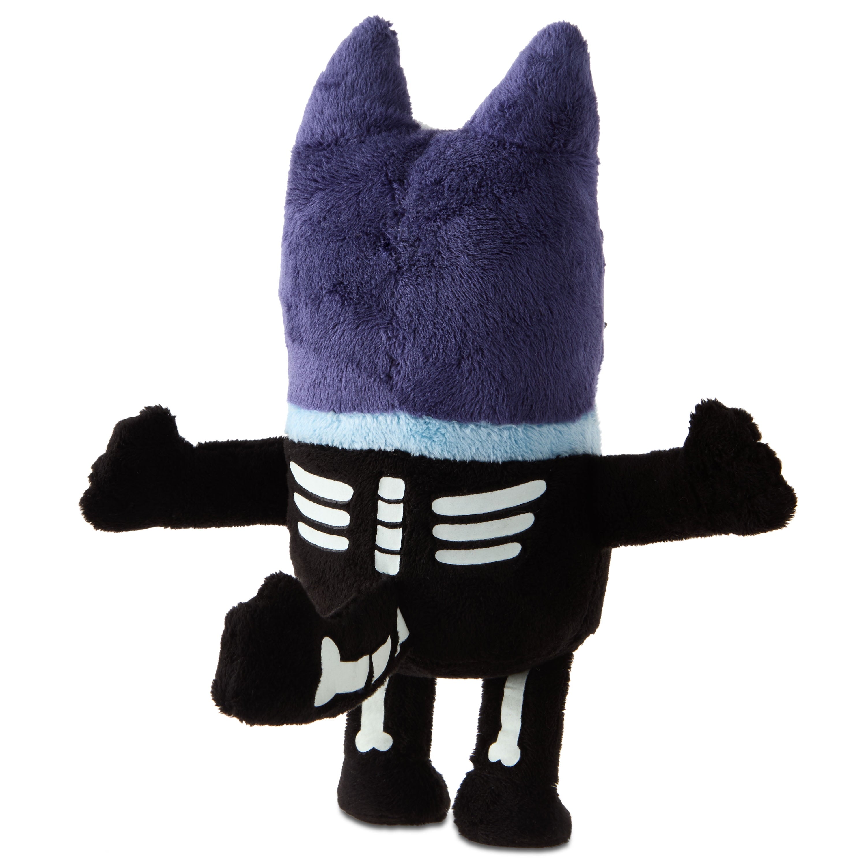 Bluey Glow-In-The-Dark Skeleton Costume Plush, 7.5" x 4.5" by Dan Dee