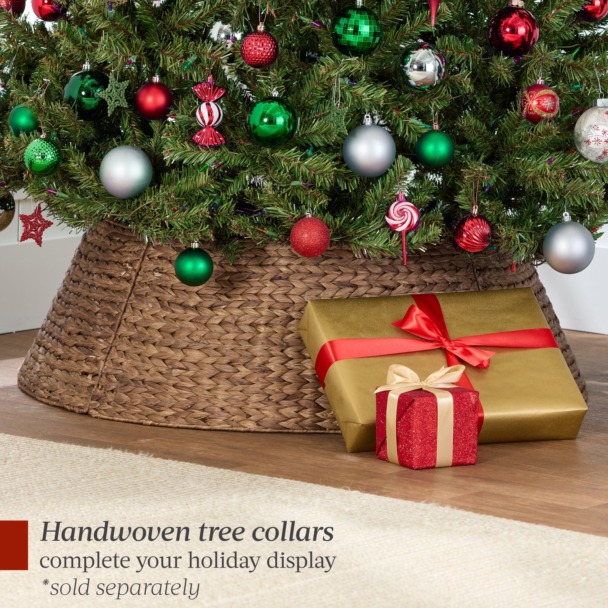 Best Choice Products Artificial Christmas Tree, 7.5ft Premium Pre-Lit Spruce Design, Dense Branches - Green Spruce