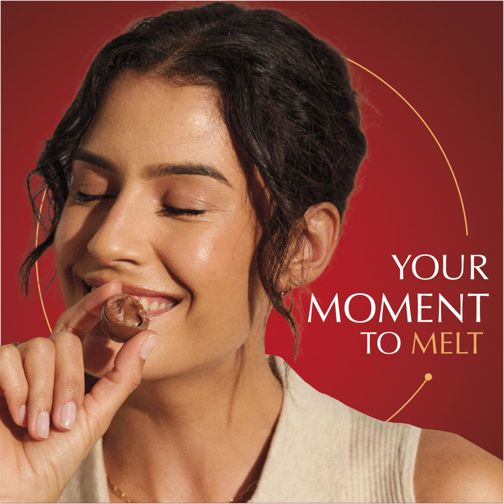 Lindt Lindor Milk Chocolate Candy Truffles, 8.5 oz. Bag