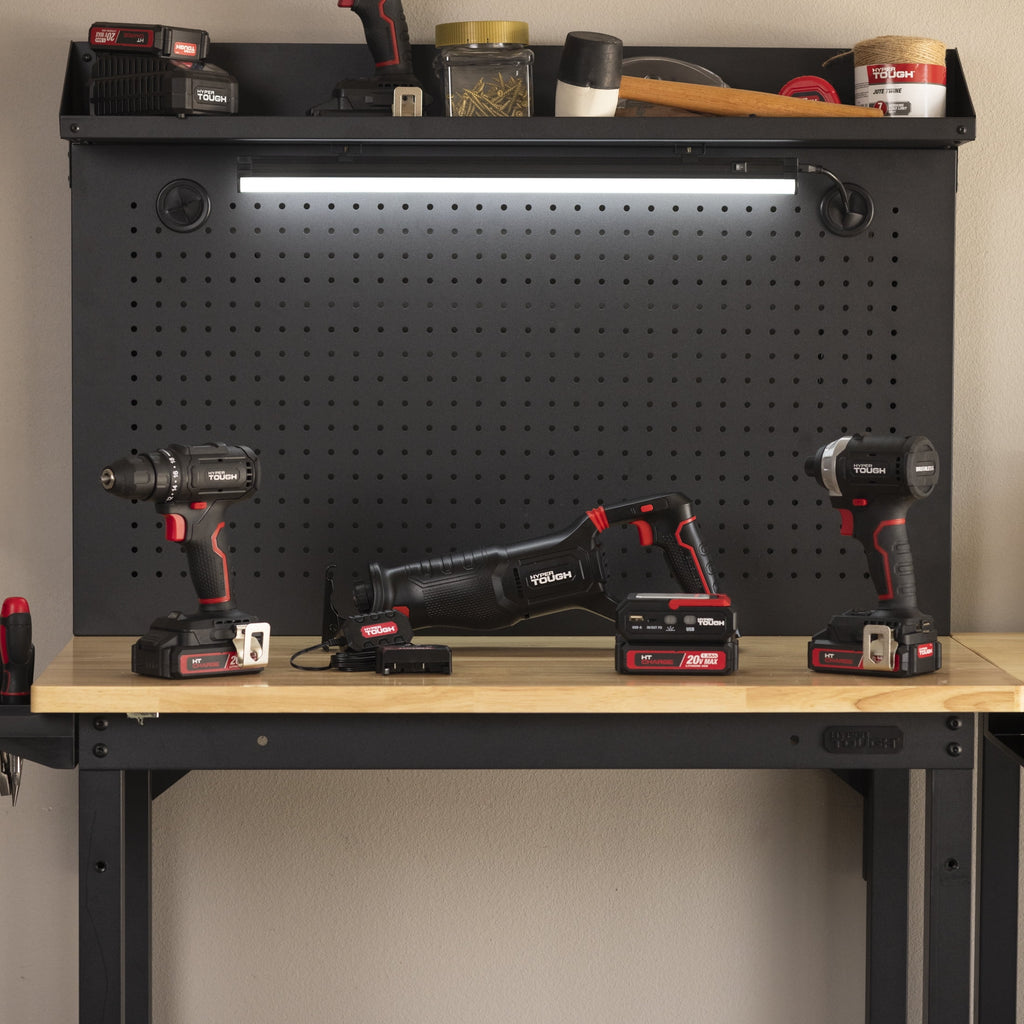 Hyper Tough 20V Brushless 4-Tool Combo Kit