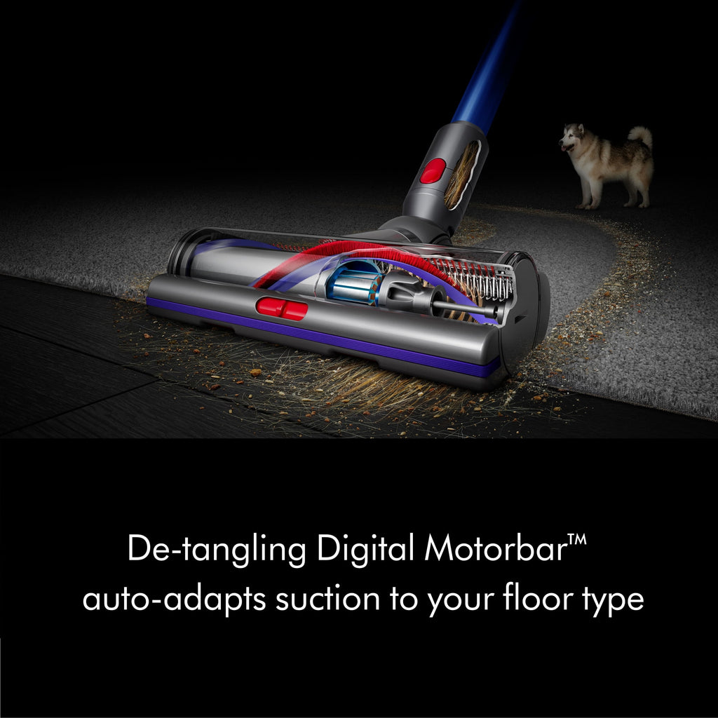 Restored Premium Dyson V11 Torque Drive+ Cordless Vacuum | Iron/Blue (Refurbished)