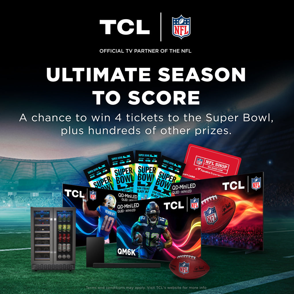 TCL 55" QM6K Series QD-Mini LED QLED 4K UHD Smart TV with Google TV (NEW 2025) 55QM6K