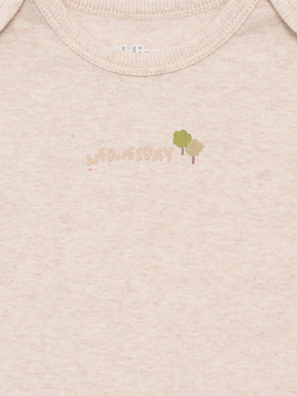 Bliss by Garanimals Baby Boys or Girls Cotton Days of the Week Bodysuits Set, 7-Piece, Sizes 0M-18M