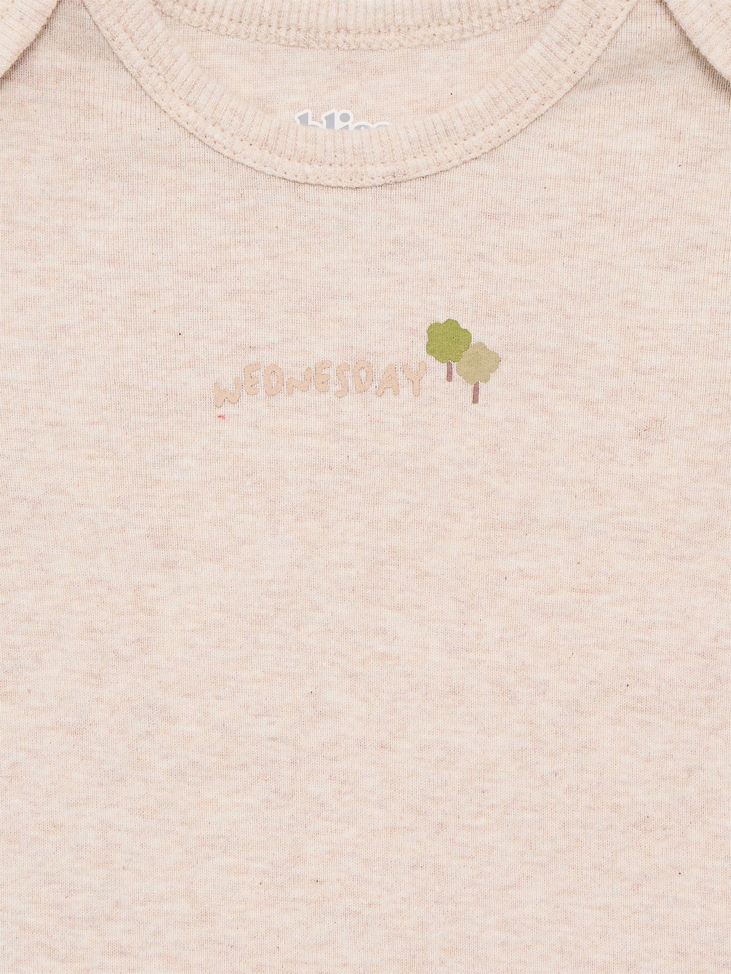 Bliss by Garanimals Baby Boys or Girls Cotton Days of the Week Bodysuits Set, 7-Piece, Sizes 0M-18M