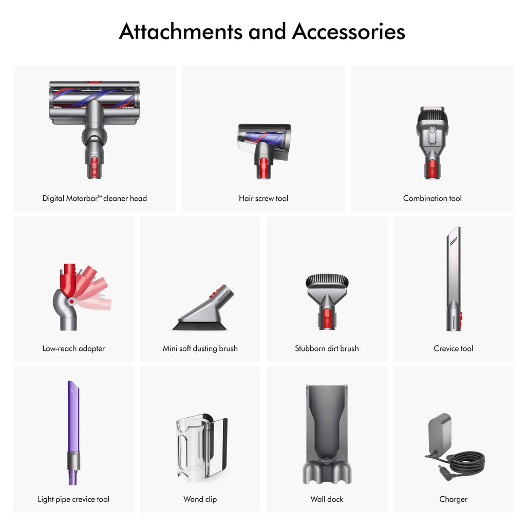 Restored Premium Dyson V11 Torque Drive+ Cordless Vacuum | Iron/Blue (Refurbished)