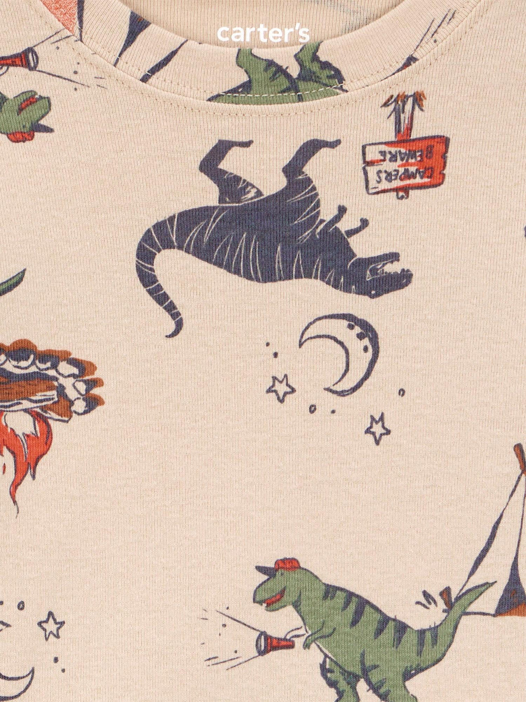 Carter's Child of Mine Toddler Boys or Girls Long Sleeve Top and Pants Pajama Set, 2-Piece, Sizes 12M-5T