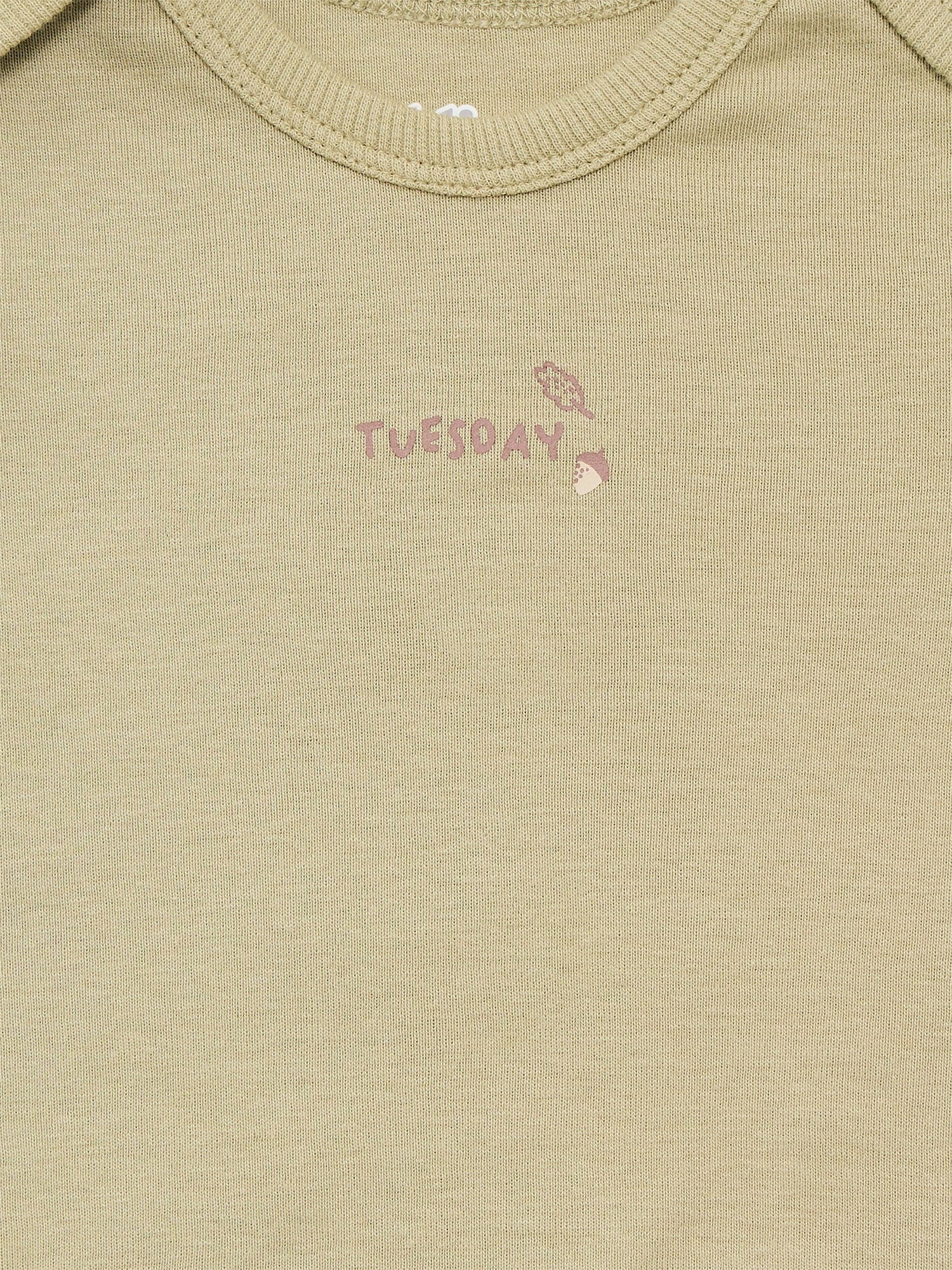 Bliss by Garanimals Baby Boys or Girls Cotton Days of the Week Bodysuits Set, 7-Piece, Sizes 0M-18M