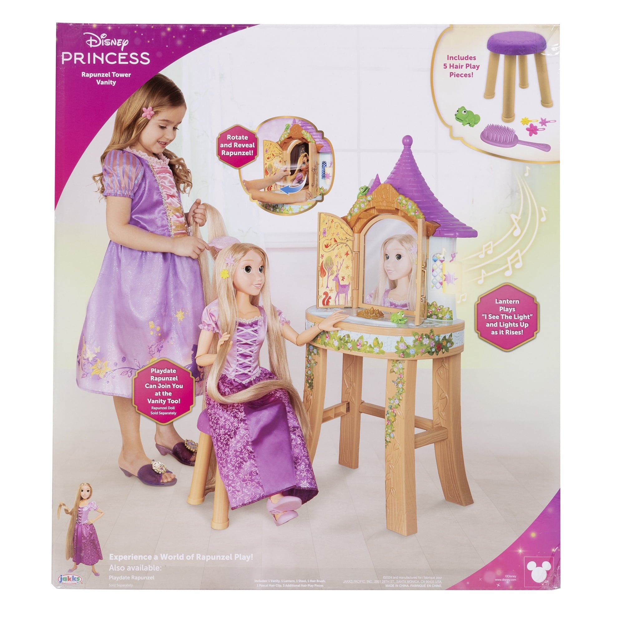 Disney Princess Playdate Rapunzel Vanity
