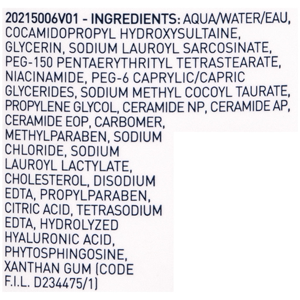 CeraVe Foaming Facial Cleanser for Normal to Oily Skin, 8 fl oz