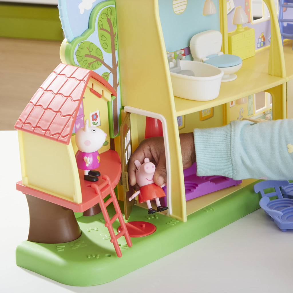 Peppa Pig Peppa’s Adventures Peppa's Playtime to Bedtime House Preschool Toy, Ages 3 and Up