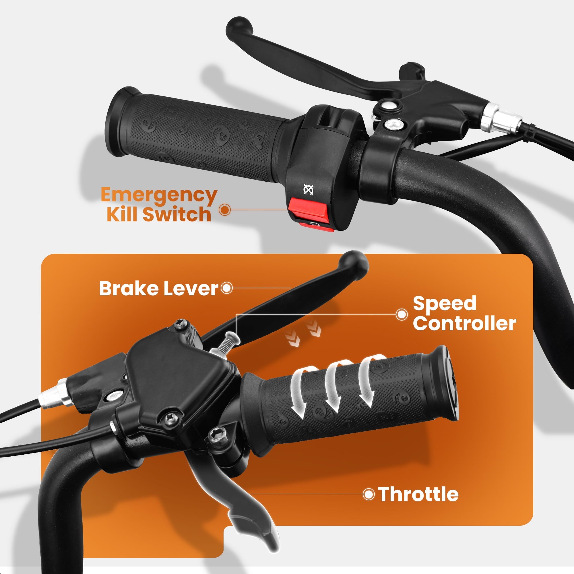 QEASET 40 cc Trail Blazer Ride-On Buggy – Dual-Speed Off-Roader, Key-Lock Safe, 10-15.5mph, Red