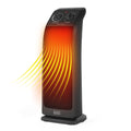 BLACK+DECKER 1,500-Watt-Max Oscillating Ceramic Tower Heater with Fan Setting, BHTC571