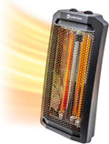 Comfort Zone Infrared Tower Heater, 1500W, Thermostat, 2 Settings