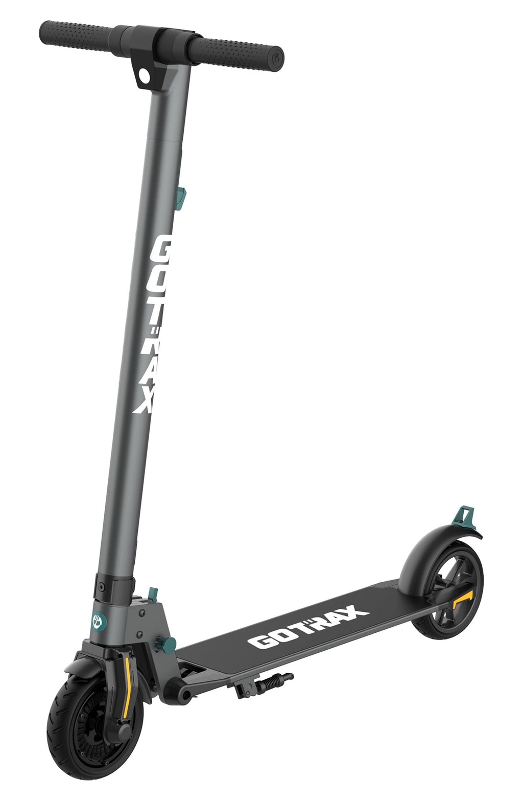 GOTRAX G2Plus Foldable Electric Scooter for Adult Teens Age of 8+ with 6" Tires, 200W 12mph, Gray
