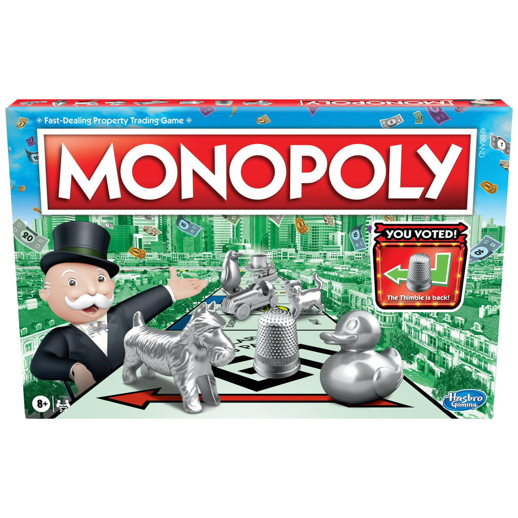 Monopoly Board Game, Family Board Game for 2 to 6 Players