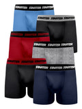 Starter Men's and Big Men’s Stretch Cotton Boxer Briefs, 6-Pack, Sizes S-5X