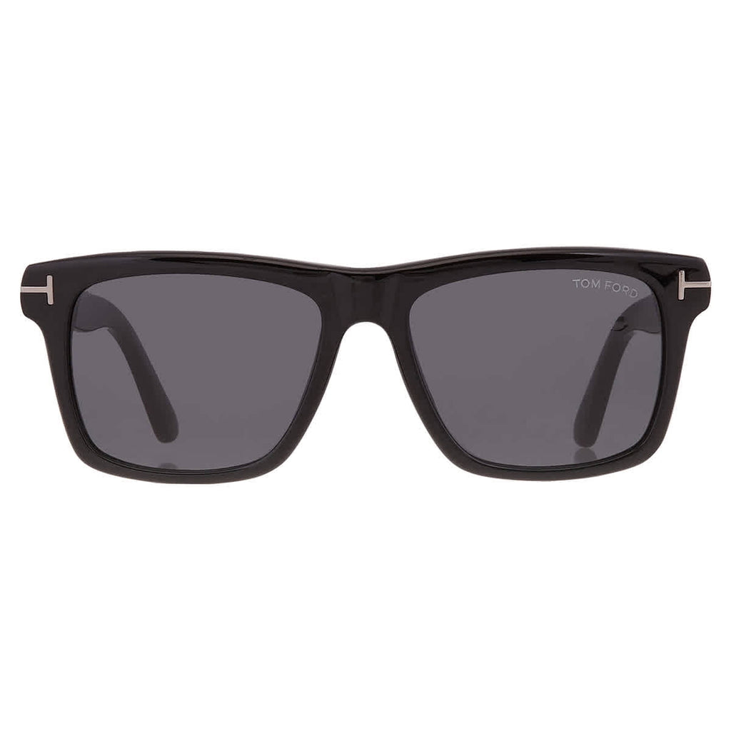 Tom Ford Buckley Smoke Square Men's Sunglasses FT0906-N 01A 56