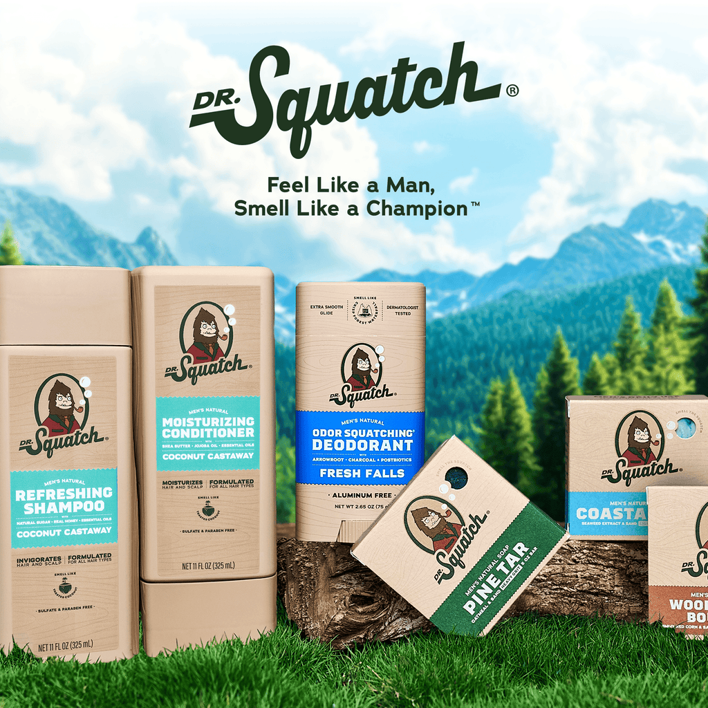 Dr. Squatch Natural Bar Soap for Men Variety Gift Set - Variety Pack (5 oz, 9-Pack)