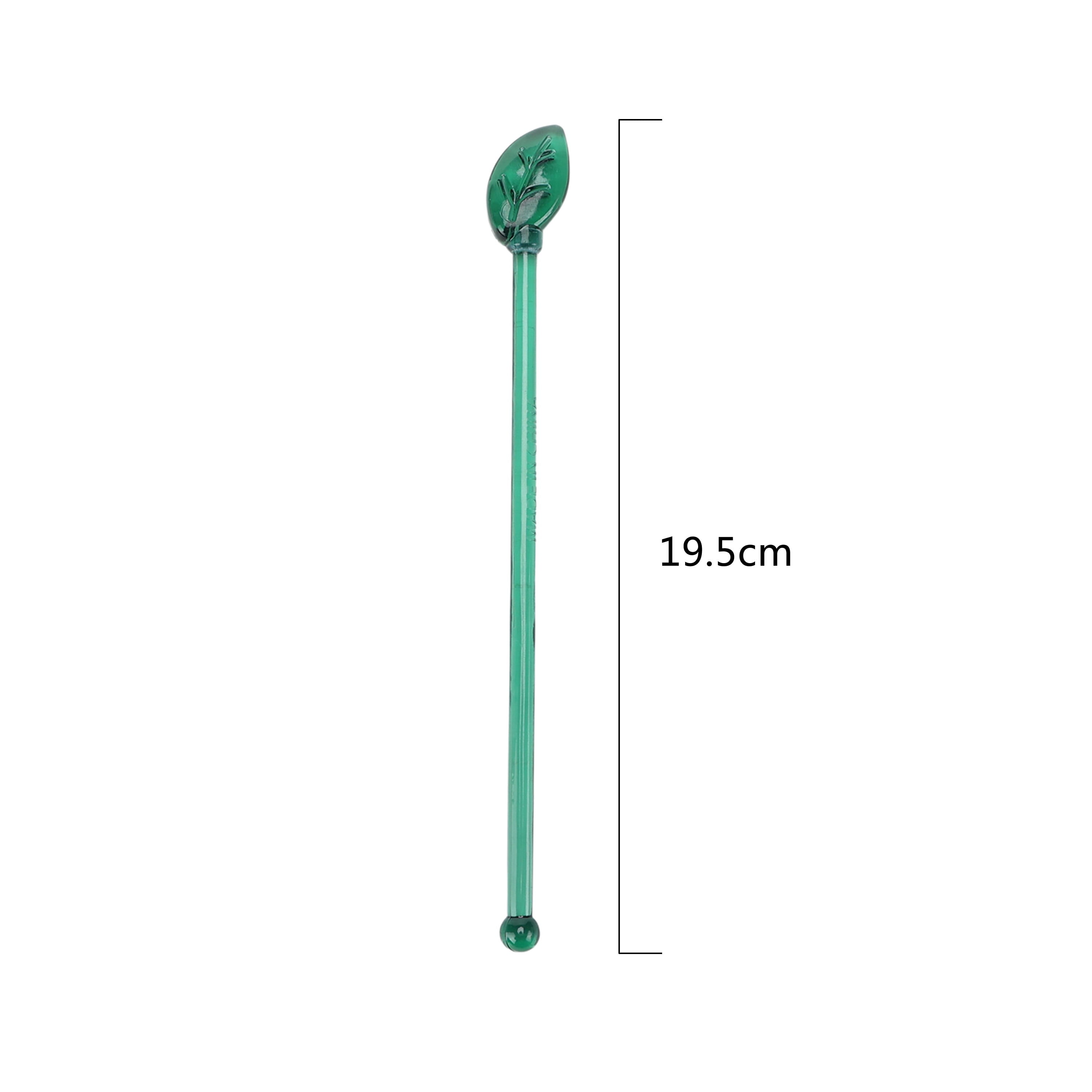 Mainstays by Becky G. & Alejandra Acrylic Cocktail Shaker with Mixing Swizzle Sticks Set, Clear