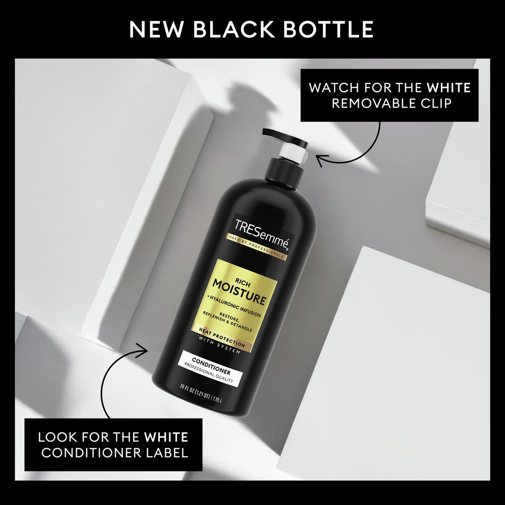 Tresemme Rich Moisture Moisturizing Conditioner with Pump, 39 oz