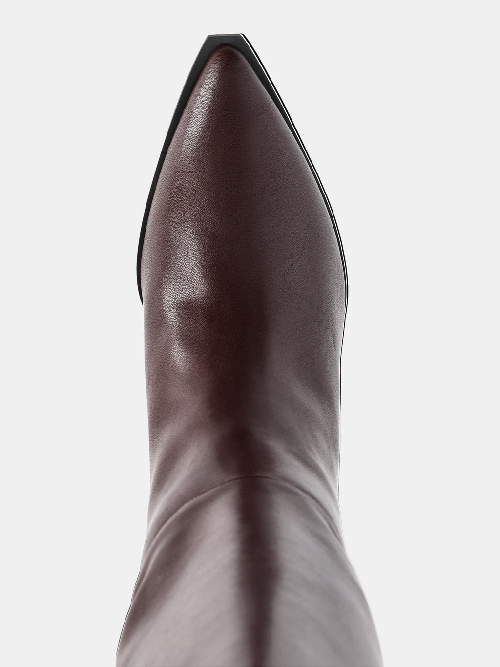 Madden NYC Women's Faux Leather Knee High Boots with Kitten Heel, Wide Calf Available