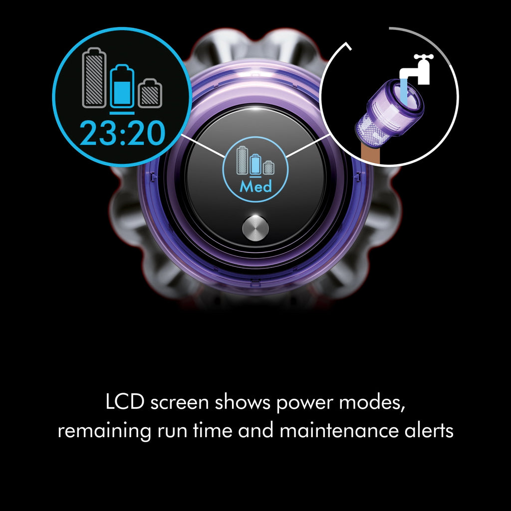 Restored Premium Dyson V11 Torque Drive+ Cordless Vacuum | Iron/Blue (Refurbished)