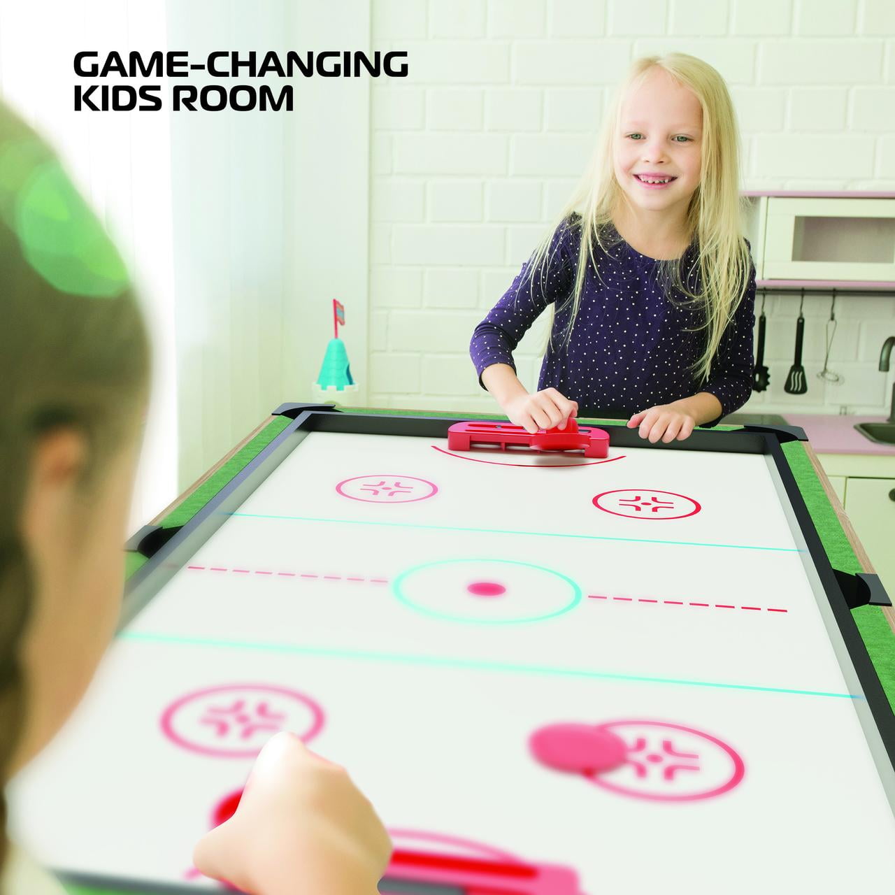 RealPlay Tzumi 13-in-1 Multi Game Table for Arcade Games of Foosball, Air Hockey, and More